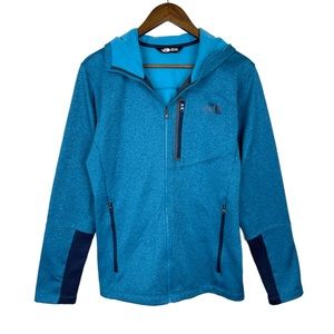 The North Face Men's Turquoise Blue Fleece Jacket